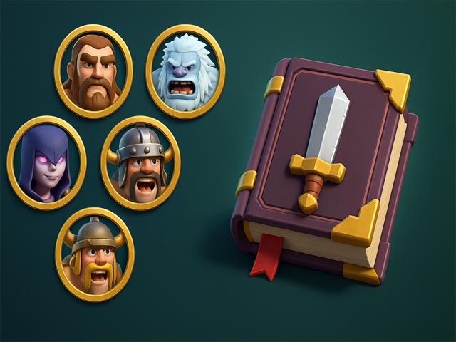 ارتقا سریع نیرو های clash of clans با کتاب مبارزه (Book of Fighting)